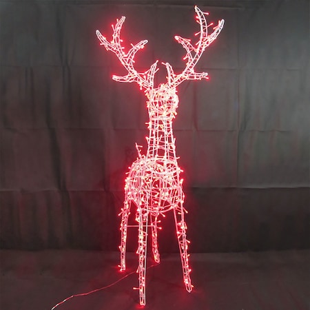 Celebrations Led Reindeer Red 52"H 54240-71
